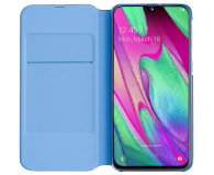 Etui Wallet Cover do Samsung Galaxy A40 czarne - 493076 - zdjęcie 4